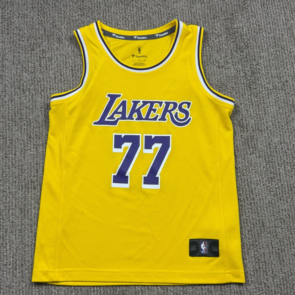 Fanatics Los Angeles Lakers Basketball Jersey Youth S Luka Doncic #77